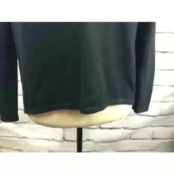 Balenciaga Knit Wool Women's Size 40 Black Long Sleeve Sweater Twist Collar - Picture 4 of 10